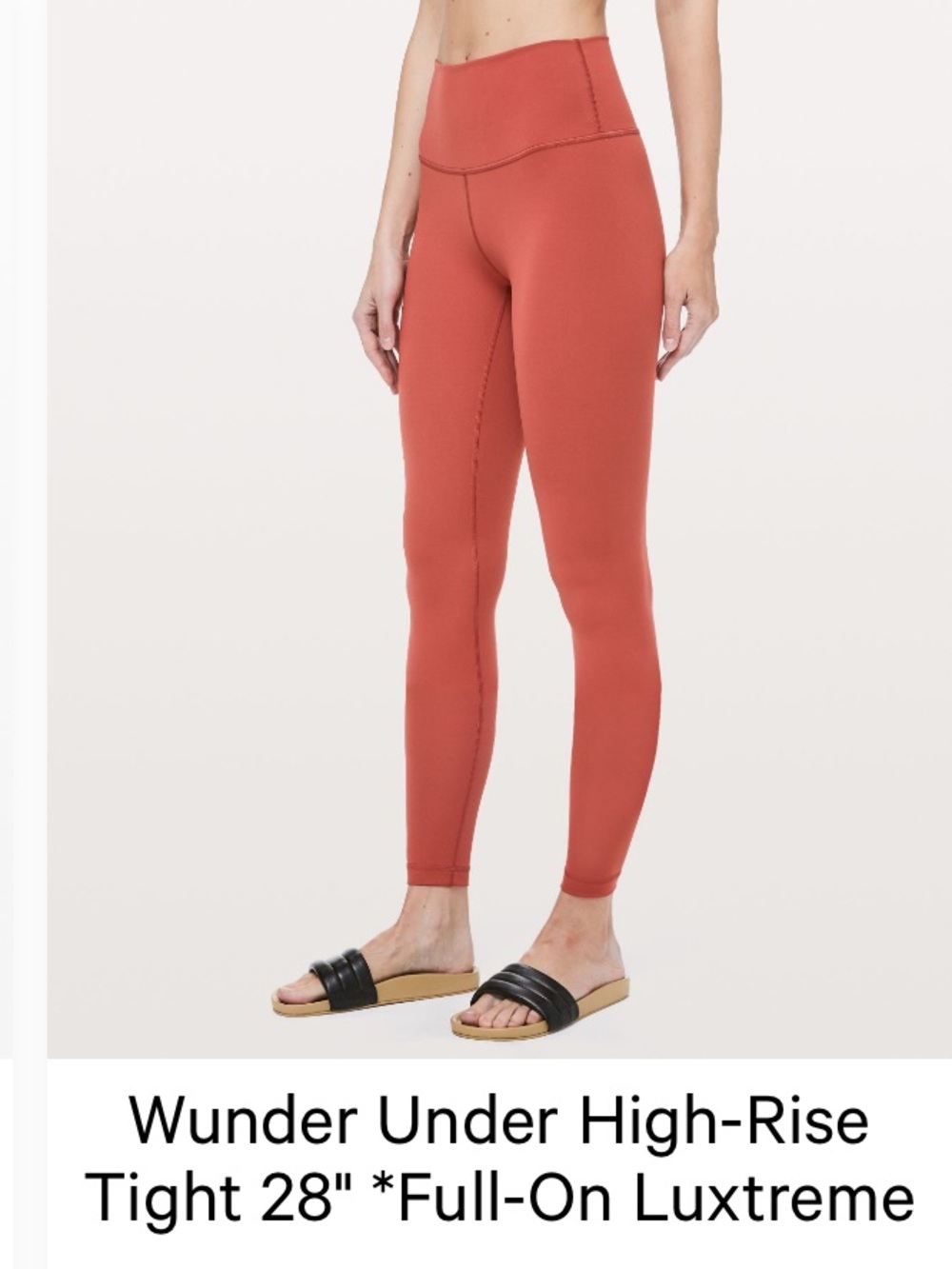 lululemon athletica High-Rise Leggings in Terracotta